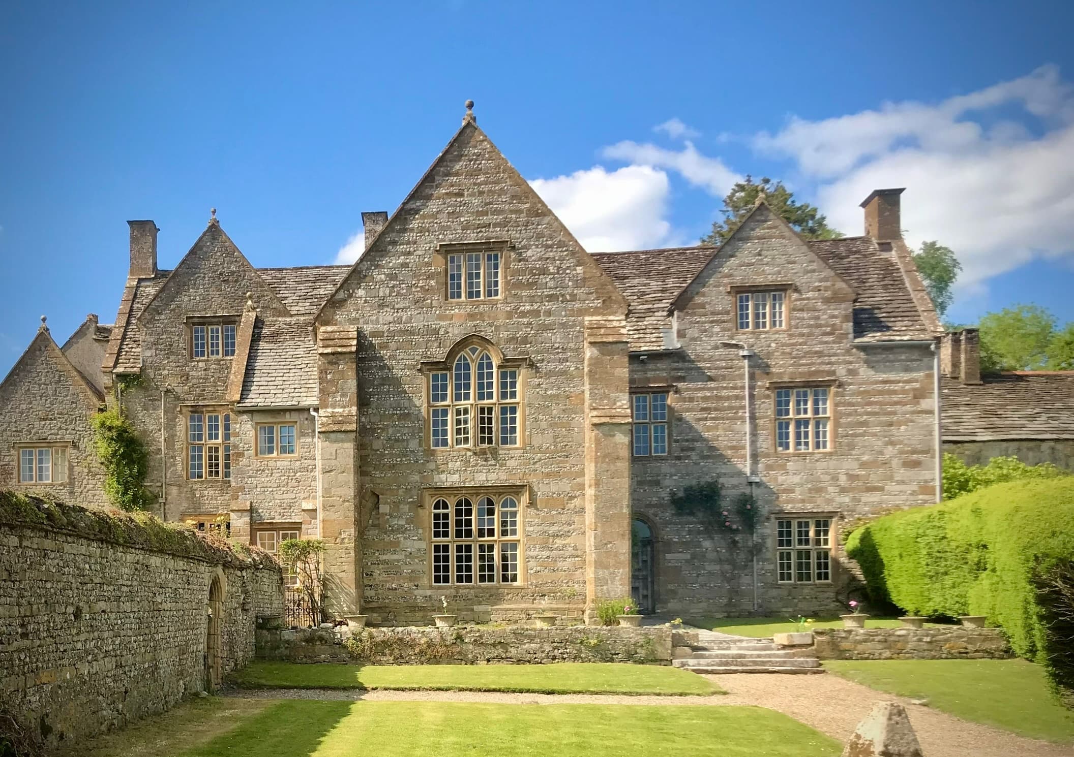 The abbey grounds at Cerne Abbey