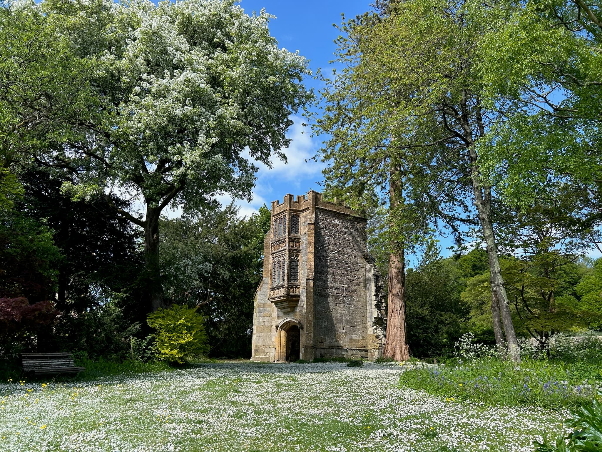 Abbot's Porch at Cerne Abbey