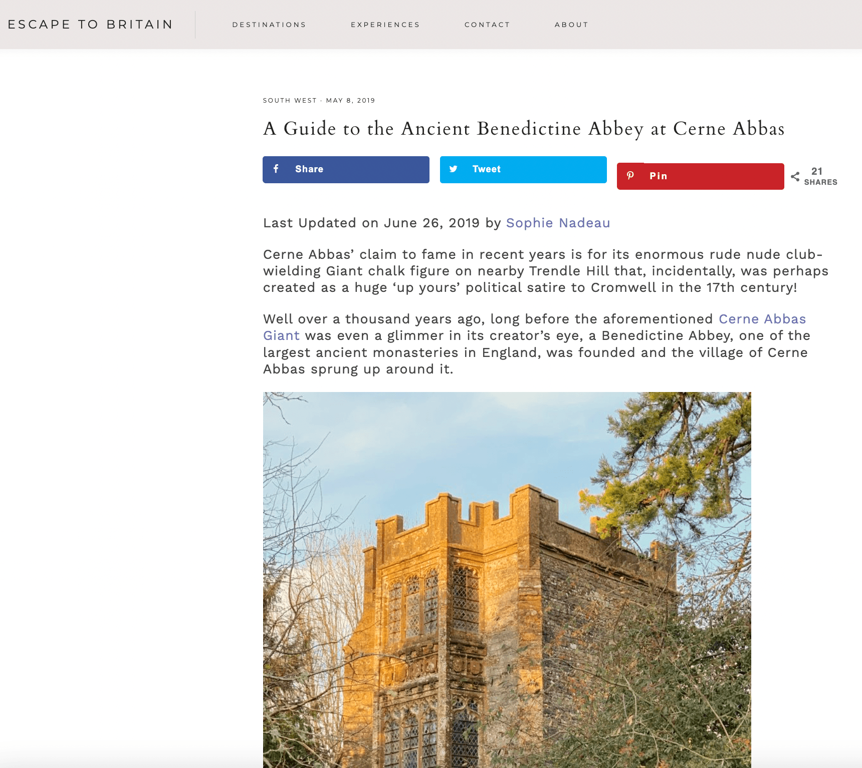 Escape to Britain
