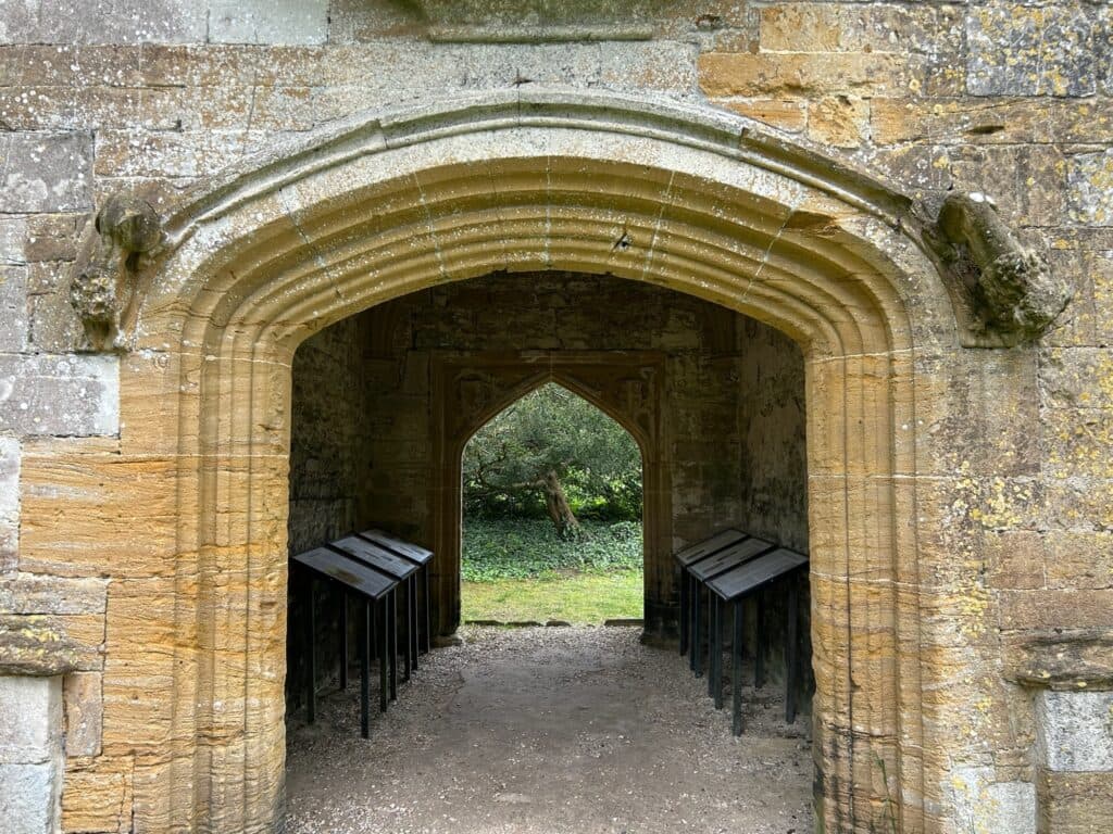 The estate grounds at Cerne Abbey in Dorset