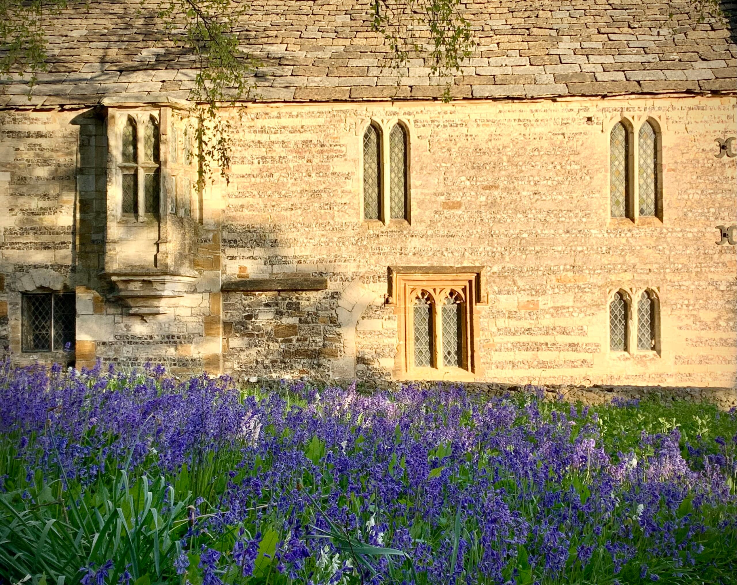 The setting at Cerne Abbey for weddings